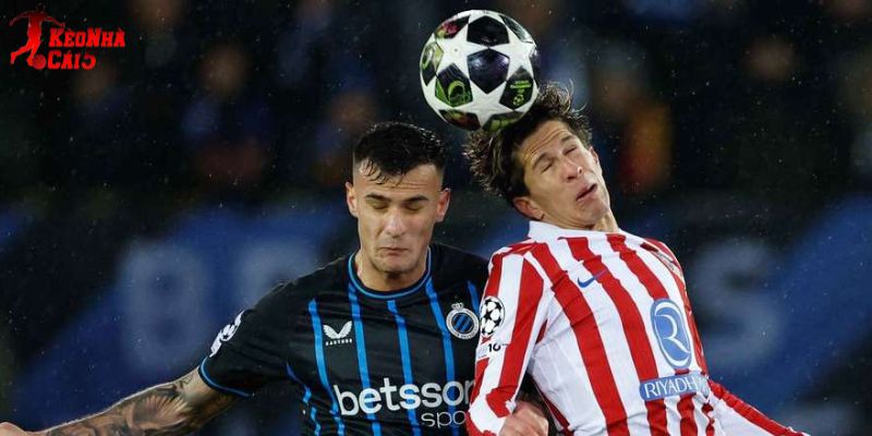 Atletico Madrid vs Club Brugge tạo ra những khoảnh khắc đáng nhớ
